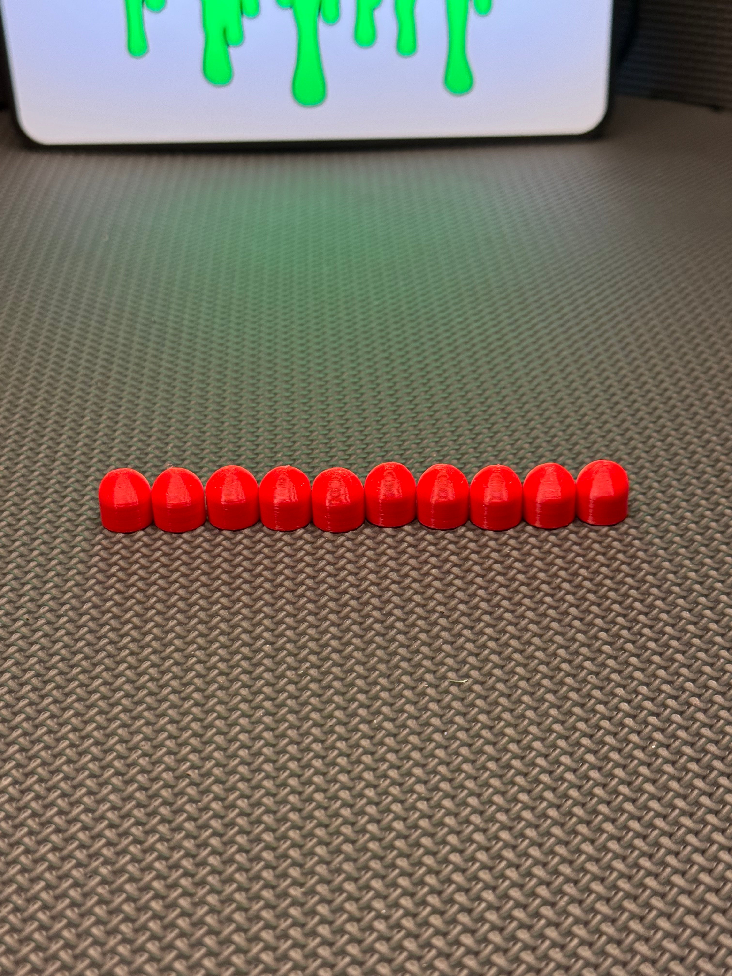 TOUGH RUBBER CAPS 10 pack